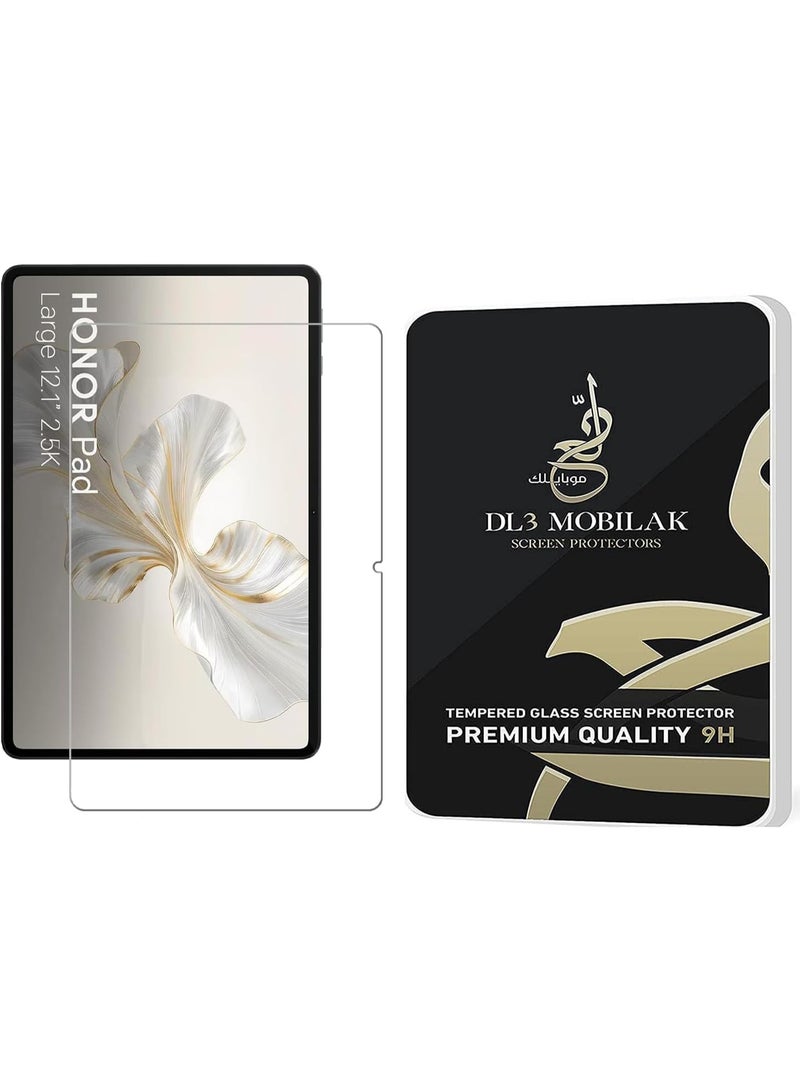 Dl3 Mobilak Screen Protector For Honor Pad X9a/X9a Pro 11.5 inch Tempered Glass Film [HD Crystal Clear] [Easy Installation] [Scratch Resistant] [9H Hardness]